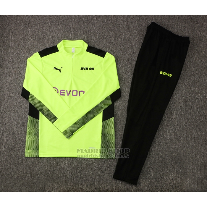 Chandal de Sudadera del Borussia Dortmund 2021-2022 Verde